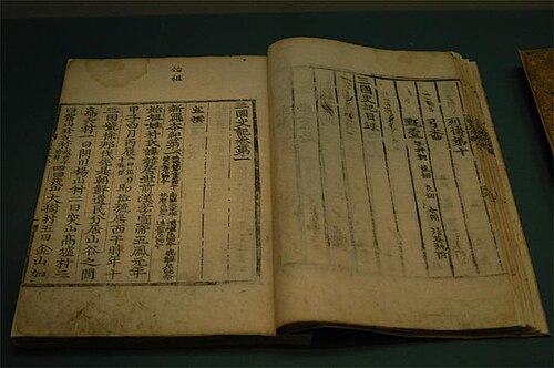 Samguk sagi (History of the Three Kingdoms)